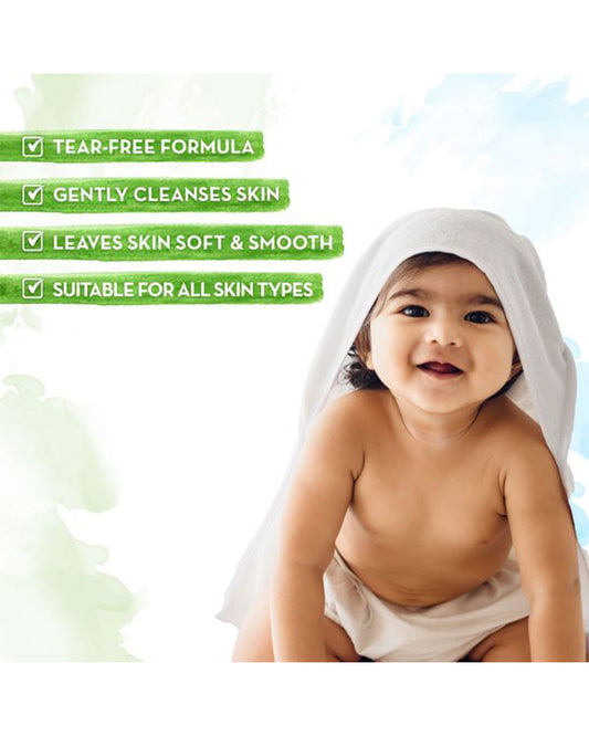 Mamaearth Milky Soft Baby Body Wash (400ml), Milky Soft Diaper Rash Cream (50g) & Moisturizing Daily Baby Lotion (400ml)