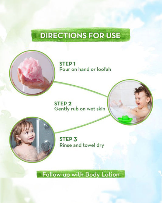 Mamaearth Foaming Kids Face Wash (150ml), Kids Body Wash (300ml), Milky Soft Baby Soap Bar (Packof 2) & Moisturizing Daily Baby Lotion (100ml)