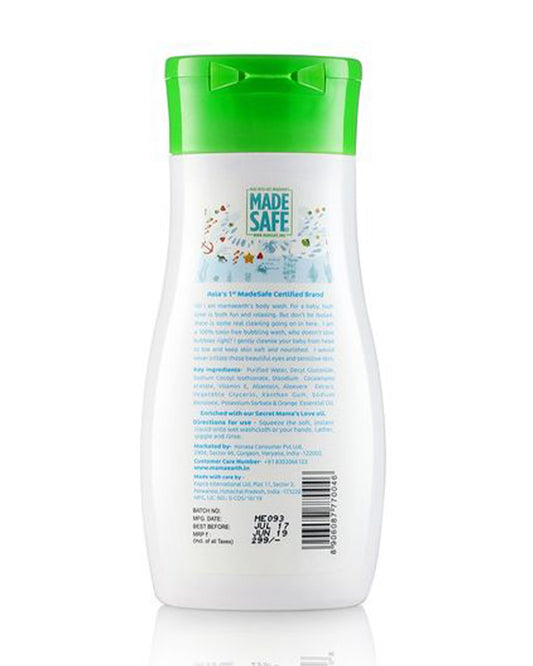 Mamaearth Deeply Nourishing Baby Body Wash-With Coconut Based Cleansers