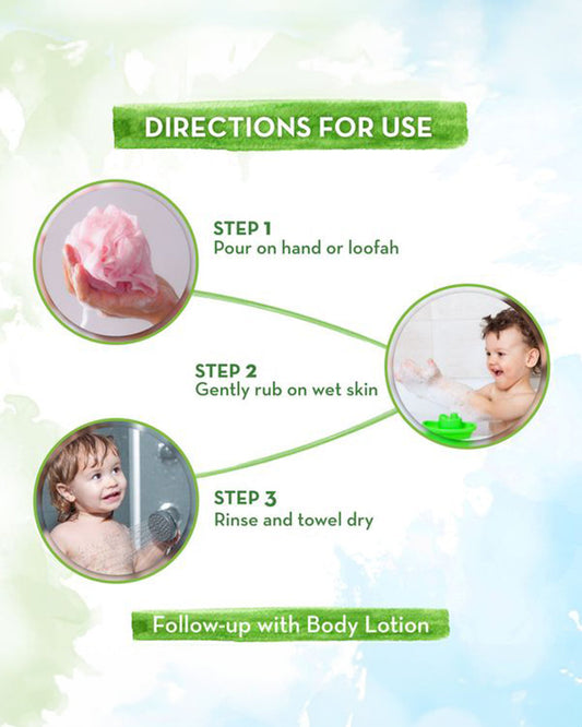 Mamaearth Kids Body Wash (300ml), Mineral Based SPF20+ Baby Sunscreen (100ml), Moisturizing Baby Soap Bar (Pack of 2) & Nourishing Baby Hair Oil (100ml)