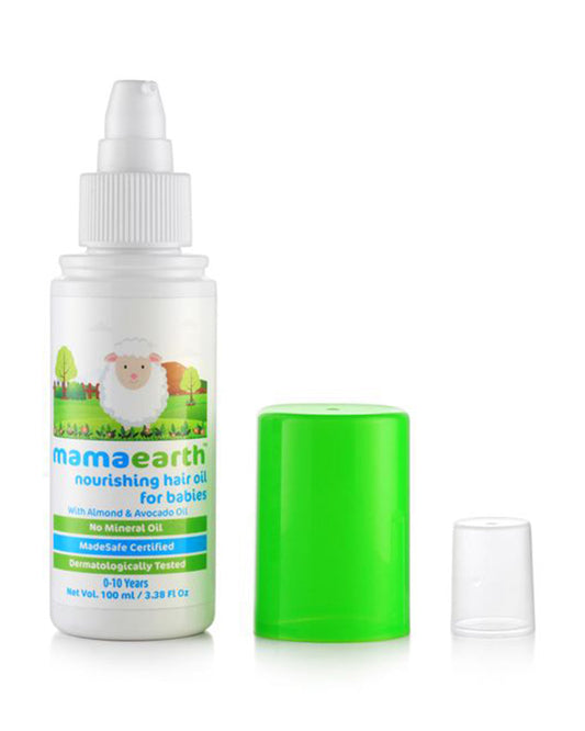 Mamaearth Kids Body Wash (300ml), Mineral Based SPF20+ Baby Sunscreen (100ml), Moisturizing Baby Soap Bar (Pack of 2) & Nourishing Baby Hair Oil (100ml)