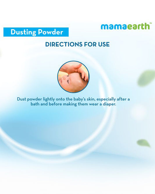 Mamaearth Dusting Baby Powder-With Oatmeal & Arrowroot Powder