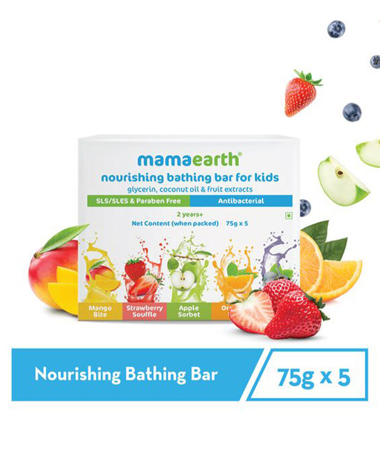 Mamaearth Nourishing Baby Soap Bar-With Glycerin & Coconut Oil-75 g