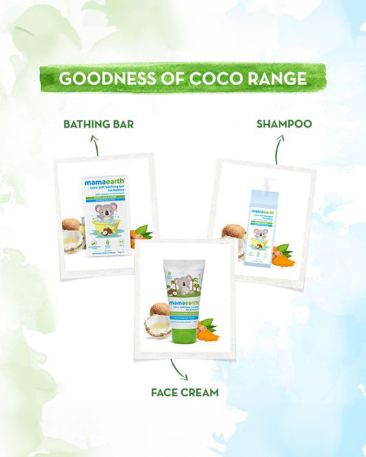 Mamaearth Coco Soft Baby Soap Bar-With Coconut Oil & Turmeric-75 g