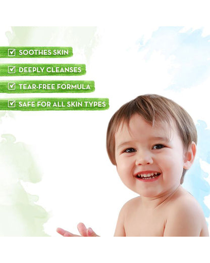Mamaearth Foaming Kids Face Wash (150ml), Kids Body Wash (300ml), Milky Soft Baby Soap Bar (Packof 2) & Moisturizing Daily Baby Lotion (100ml)