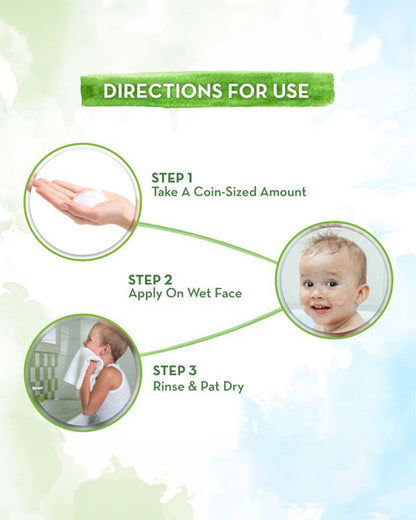 Mamaearth Foaming Kids Face Wash (150ml), Kids Body Wash (300ml), Milky Soft Baby Soap Bar (Packof 2) & Moisturizing Daily Baby Lotion (100ml)