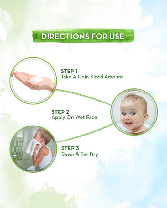 Mamaearth Foaming Kids Face Wash (150ml), Kids Body Wash (300ml), Milky Soft Baby Soap Bar (Packof 2) & Moisturizing Daily Baby Lotion (100ml)