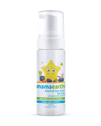 Mamaearth Foaming Kids Face Wash (150ml), Kids Body Wash (300ml), Milky Soft Baby Soap Bar (Packof 2) & Moisturizing Daily Baby Lotion (100ml)