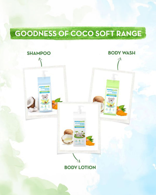 Mamaearth Coco Soft Baby Shampoo-With Coconut Milk & Turmeric