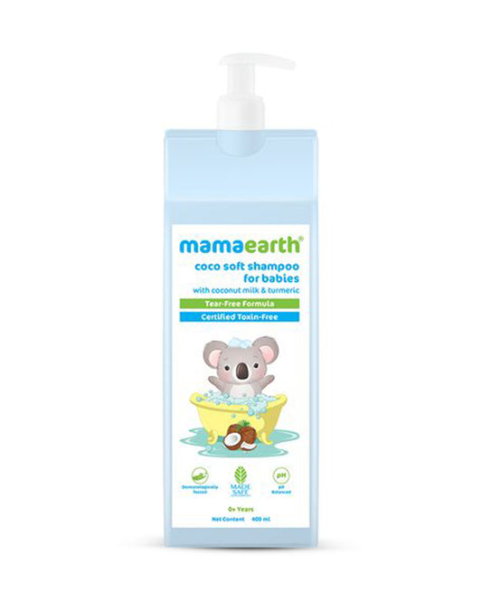 Mamaearth Coco Soft Baby Shampoo-With Coconut Milk & Turmeric