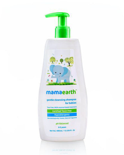 Mamaearth Deeply Nourishing Baby Body Wash, Gentle Cleansing Baby Shampoo & Milky Soft Baby Body Lotion-400ml