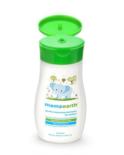 Mamaearth Gentle Cleansing Baby Shampoo-With Coconut & Jojoba Oil