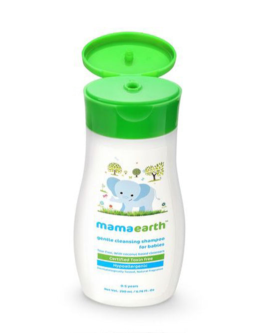 Mamaearth Gentle Cleansing Baby Shampoo-With Coconut & Jojoba Oil