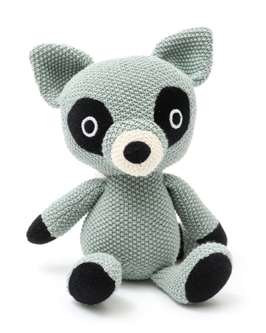 Bambini Duck Egg Blacky Koala Knitted Soft Toy-Improves Tactile Stimulation-Plush Cuddly Toy For Newborn