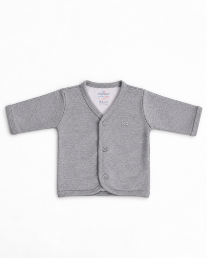 Moms Pet Thermal Set-Cotton-Light Grey-For Infants