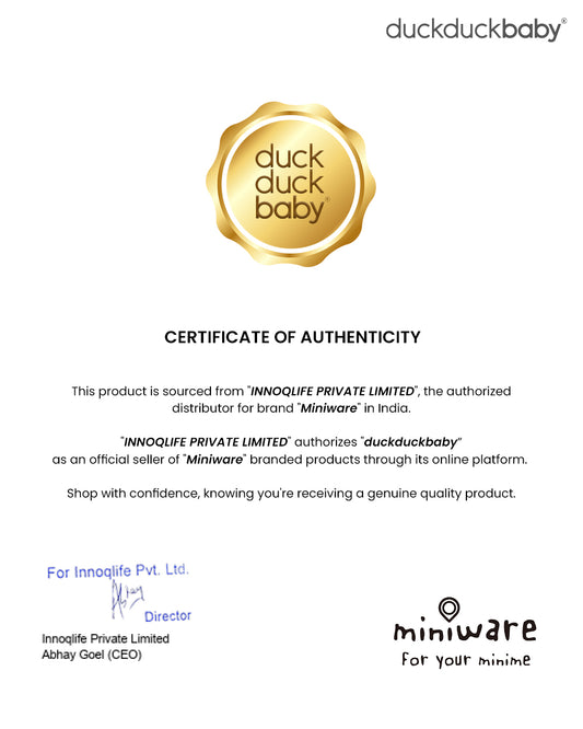 Miniware Healthy Meal Plate-Cotton Candy & Cotton Candy-With Detachable Suction Foot-Plant Based-For Feeding Infants