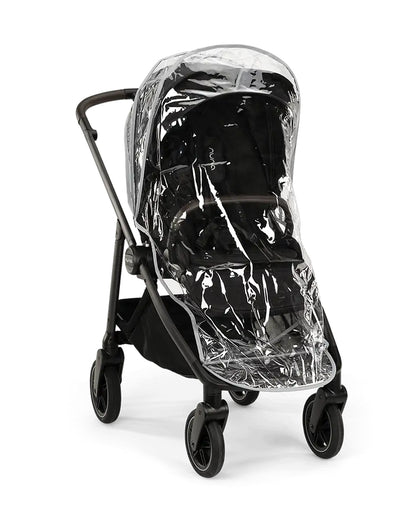 Nuna Swiv Baby Stroller-All Wheel 360 Degree Rotation-3 Positions Adjustable Parent Handle Bar-One Hand Fold-Travel System Compatible-Includes Rain Cover, Travel bag, Cup Holder & Post Adaptors-2 Years Warranty-For 0 to 4Y (Upto 22 Kg)-Caviar