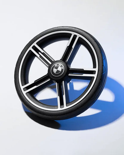 Nuna TRVL LX BMW Collection Cabin Friendly Stroller-With Cup Holder-Metal BMW Badge On Window Flap-Exclusive Wheels With BMW Logo-2 Years Warranty-Pram for 0 to 4Y (Upto 22Kg)-Mica