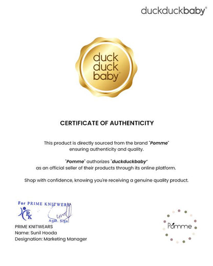 Pomme Knitted Banana Soft Toy-Promotes Visual Stimulation-Plush Cuddly Toy For Newborn