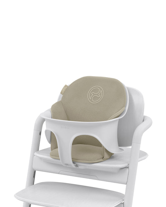 Cybex Lemo 3 in 1 High Chair-With Comfort Inlay, Baby Set & Tray-2 Years Warranty-For 6M to 99Y (Upto 120 Kg)-Sand Stone