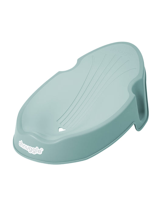 Shnuggle Baby Bather-Non Slip and Soft Warm to Touch Backrest-Water Level Indicator-0 to 6M-Eucalyptus