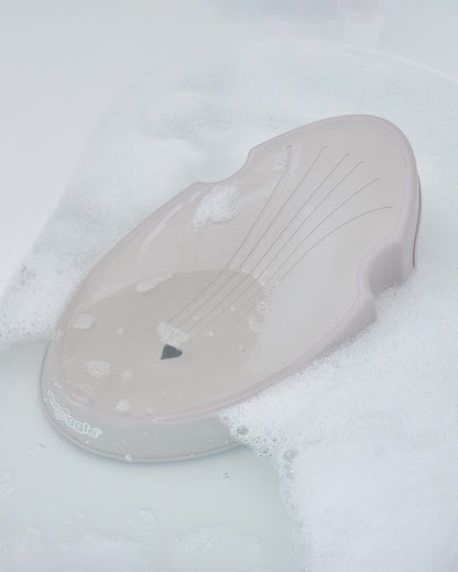 Shnuggle Baby Bather-Non Slip and Soft Warm to Touch Backrest-Water Level Indicator-0 to 6M-Eucalyptus
