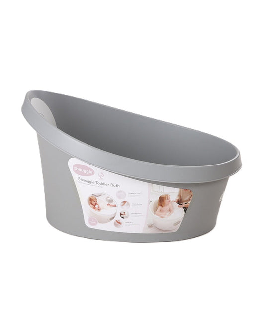 Shnuggle Baby Bath Tub with Bather & Jug-0 to 48M-Pebble Grey