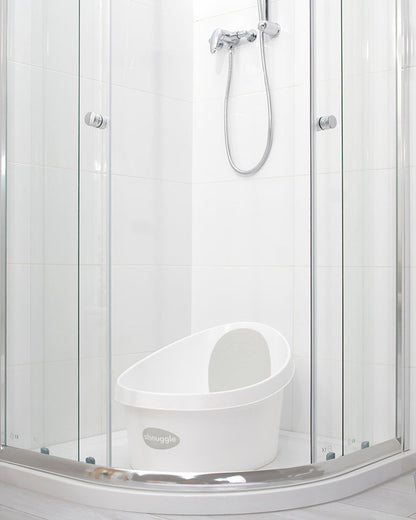 Shnuggle Baby Bath Tub with Bather & Jug-0 to 48M-Pebble Grey