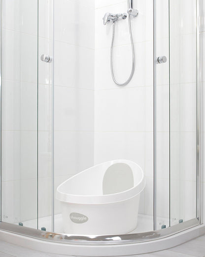 Shnuggle Baby Bath Tub with Bather & Jug-0 to 48M-Taupe