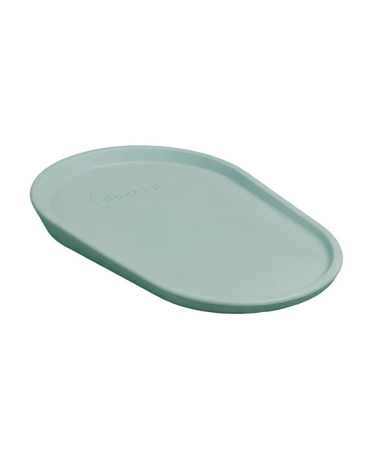 Shnuggle Newborn Bath Tub with Diaper Changing Mat & Bath Jug-0 to 12M-Eucalyptus