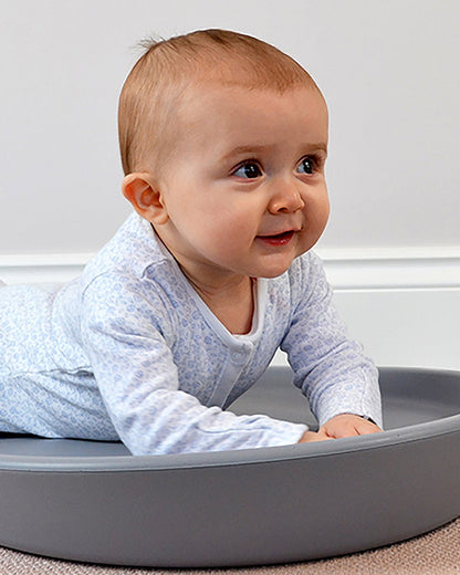 Shnuggle Squishy Diaper Changing Mat-Baby Safe Premium PU Foam-With Wipe Clean, Non-Skid Base-Eucalyptus