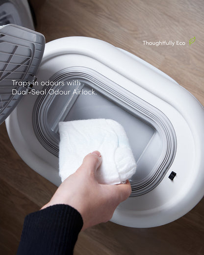 Shnuggle Better Bag Diaper Pail Liners-100% Biodegradable & Odour Trapping-Tear Resistant-30pcs