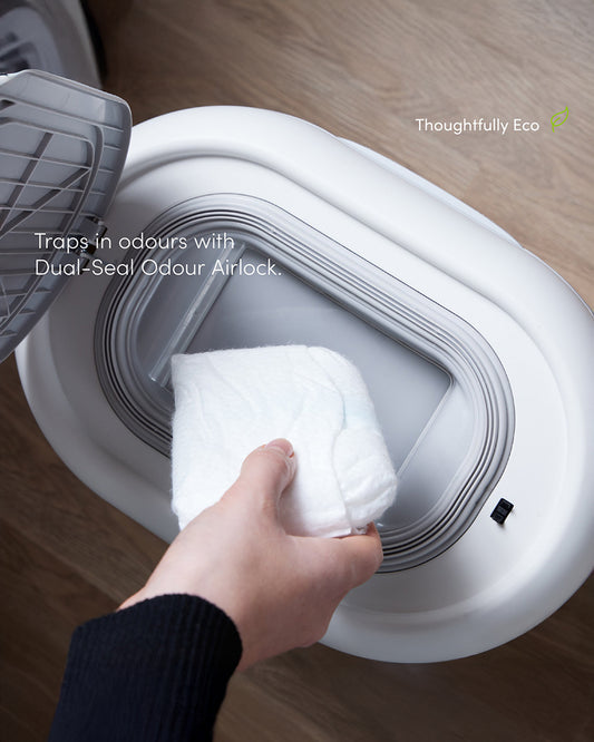 Shnuggle Better Bag Diaper Pail Liners-100% Biodegradable & Odour Trapping-Tear Resistant-30pcs