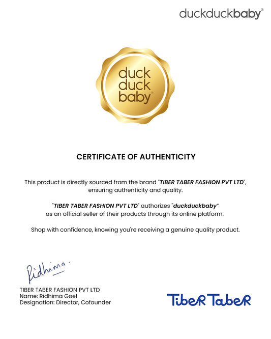 Tiber Taber Purple Kurta Dhoti Set-Embroidered-Cotton-For Infants