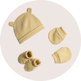 Caps, Booties & Mittens