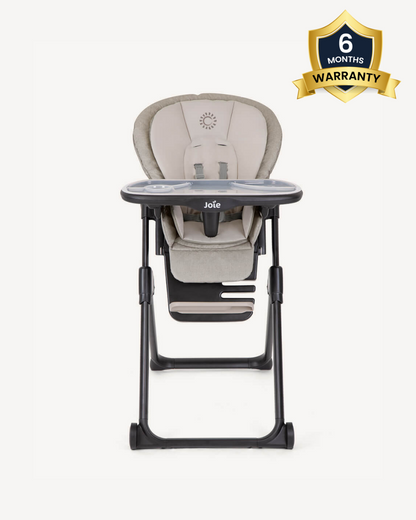 Joie Mimzy Recline High Chair-5 Position Recline-7 Height Positions-Upto 15 Kg-Speckled