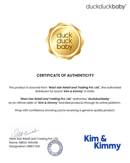 Kim & Kimmy Starfish Splash Swim Diaper Pants-Medium (6-11Kg)-With Soft & Non-Swelling Waistband