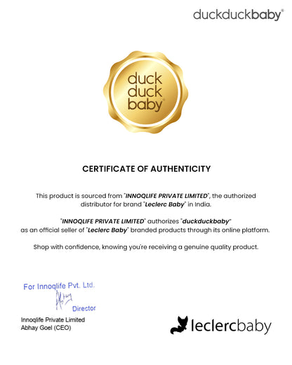 Leclerc Organiser Quick Easy -2 Loops for Stroller Attachment-Blue