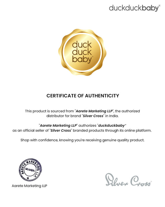 Silver Cross Clic 2 Cabin Friendly Stroller-With Stroller Bag-One Hand Fold-Includes Rain Cover-For 0 to 4Y (Upto 22 kg)-Conifer