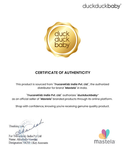 Mastela Deluxe Baby Bather-With 3 Position Recline & Padded Head Rest-0 to 6M-Orange