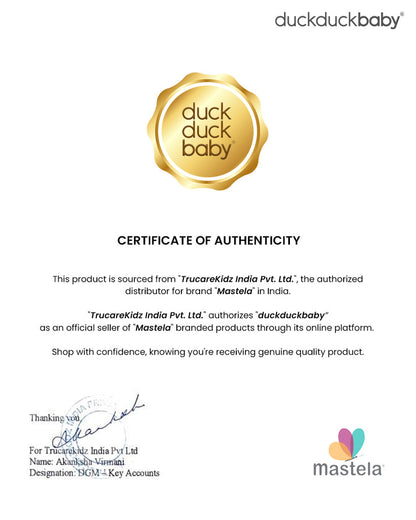 Mastela Deluxe 4 in 1 Swing & Rocker-5 Angle Side To Side Motion-Canopy with Net & Two Toys-15 Melodies With Volume Control-For 0 to 36M (Upto 15 Kg)-Bronze