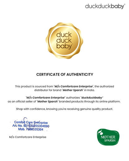 Mother Sparsh Plant Powered-Baby Body Wash (400 ml) & Baby Lotion (400 ml)