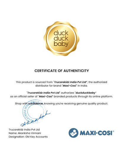 Maxi Cosi Pebble 360 Rear Facing Baby Car Seat-360 Degree Rotating- G CELL Side Impact Protection-For 0 to 15M (Upto 13 Kg)-Select Grey