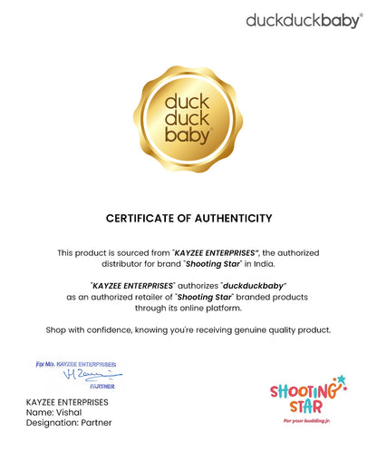 Shooting Star Bubble Blaster with Solution Bottle-Indoor Toy-With LED Light & Bubble Solution-1000 Bubbles Per Minute-Orange-36M+