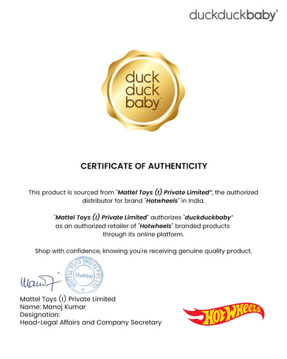 Hot Wheels Track Set With 1 Hot Wheels Car-10 Track Pieces In A Modular & Stackable Storage Box-Ice Themed Track Set-Vehicle Toy-9M+