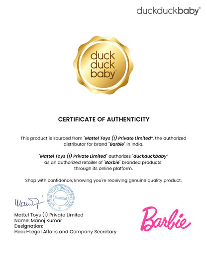 Barbie Baby Doctor Playset-Includes 12 Inch Blonde Doll, Infant Doll, Stethoscope, Thermometer, Oscilloscope, Chart, Blanket & Baby Bottle-Promotes Role Play-Doll & Doll Houses-12M+