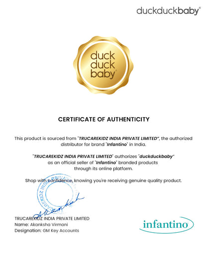 Infantino Flip 4 in 1 Convertible Baby Carrier-With 4 Carrying Positions-Head Support For Extra Comfort-Adjustable Waist Belt-For 0 to 3Y ( 3.5 to 14 Kg)-Leopard Black