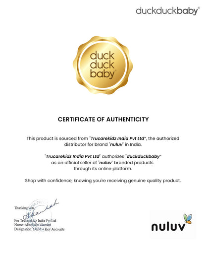 nuluv Baby Gadda Set-100% Cotton With Antimicrobial & Hypoallergenic Filling-Transport-Pack of 4-For Infants