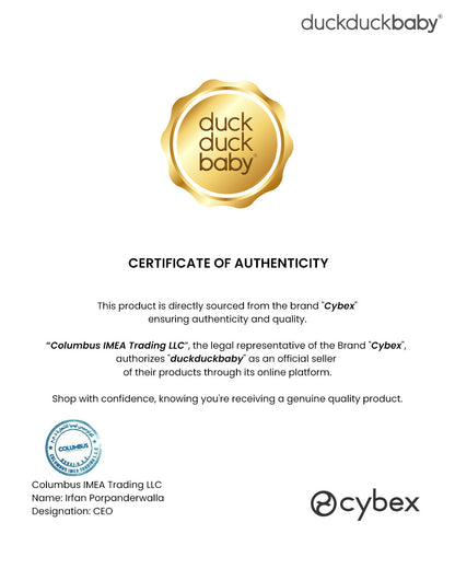 Cybex Cloud G i-Size PLUS Baby Car Seat With ISOFIX Base G3-Moon Black