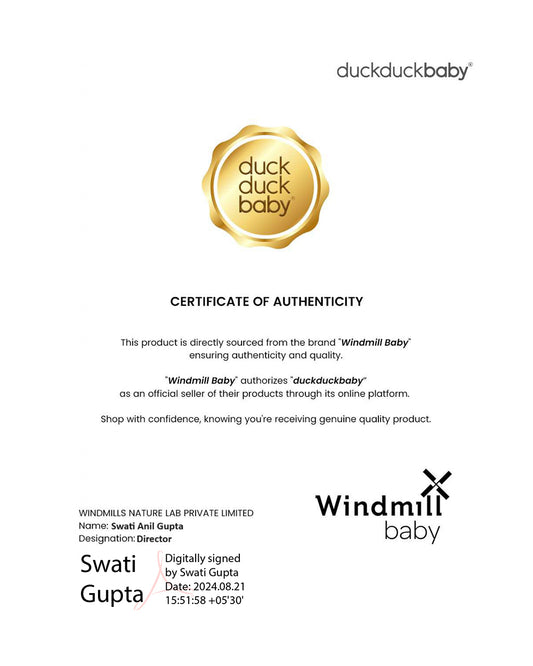 Windmill Baby Natural Bottle And Dish Wash-Infant Safe, USDA Certified-Refill Pack